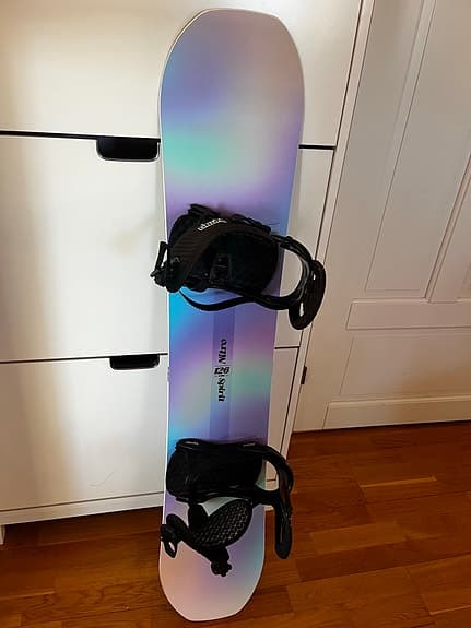 Helt nytt snowboardpaket, Nitro bräda och K2 boots