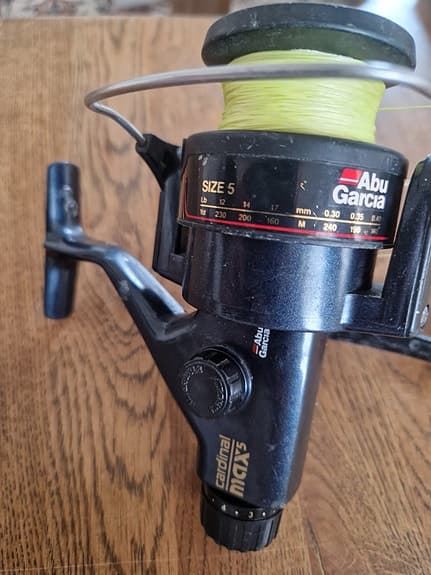 Abu Garcia Cardinal Max ultra 5 haspelrulle
