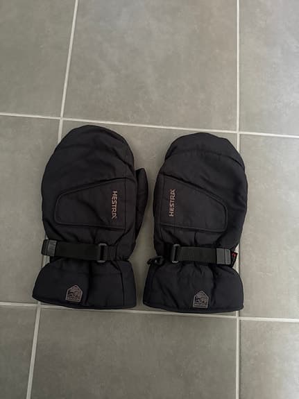 Hestra tumvantar herr svart, stl 10