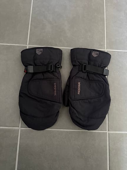 Hestra tumvantar herr svart, stl 10