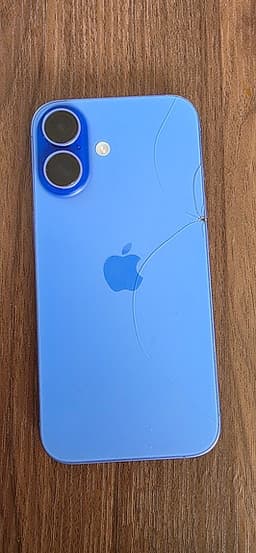 Apple iPhone 16 mobiltelefon 128 GB blå