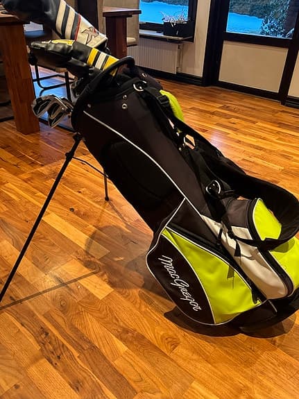 MacGregor golfbag standbag bärbagsvart grön