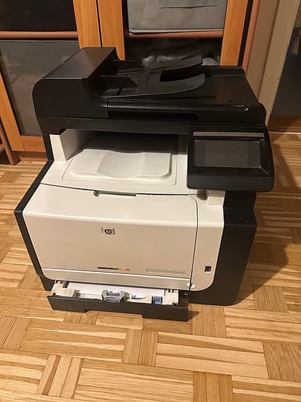 HP multifunktionsskrivare laser svart/vit