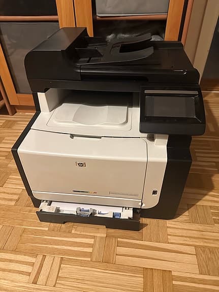 HP multifunktionsskrivare laser svart/vit