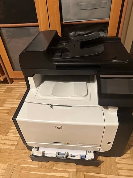 HP multifunktionsskrivare laser svart/vit