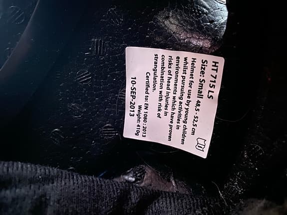 Jofa HT 715 LS hjälm small svart