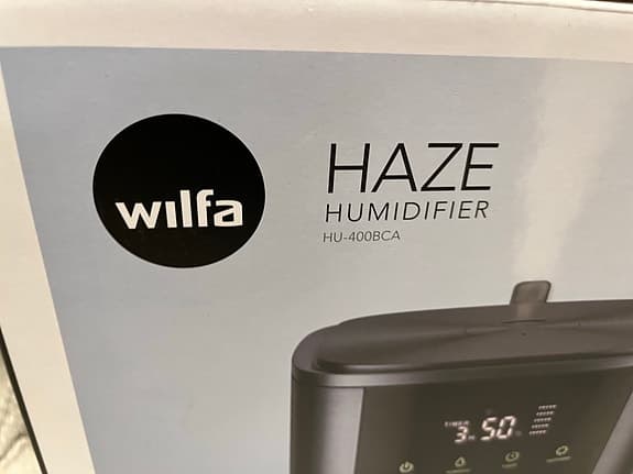 Wilfa Haze HU-400BCA luftfuktare grå
