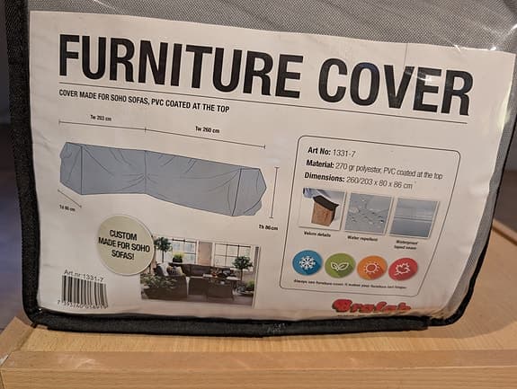 Lounge möbel överdrag