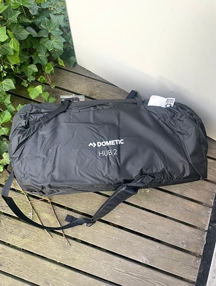 Dometic Hub 2 fristående tält 2,3 x 2,3 m svart