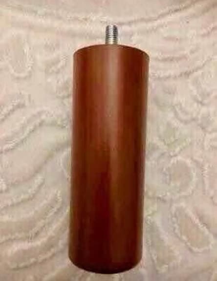 Brun plast soffben*  H 12