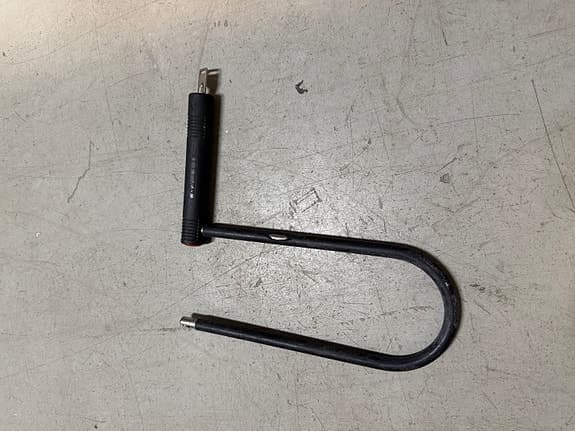 Abus cykellås U-lås och vajerlås svart och grönt