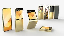 Samsung Galaxy Z Flip6 Påskgul + Galaxy Watch 6 + Buds2 Pro – Nya