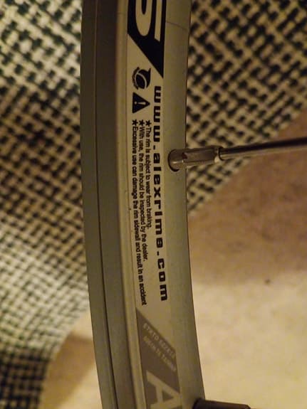 Alexrims ACE24 cykelhjul 24 tum silver