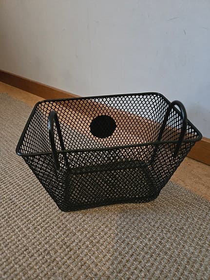 Cykelkorg till barncykel – "I ❤️ MY BIKE"