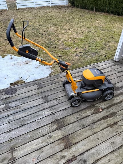 Stiga multiclip batteridriven gräsklippare