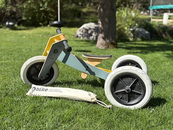 Wishbone Bike 3in1 Designer Wooden Balance Bike and Walker