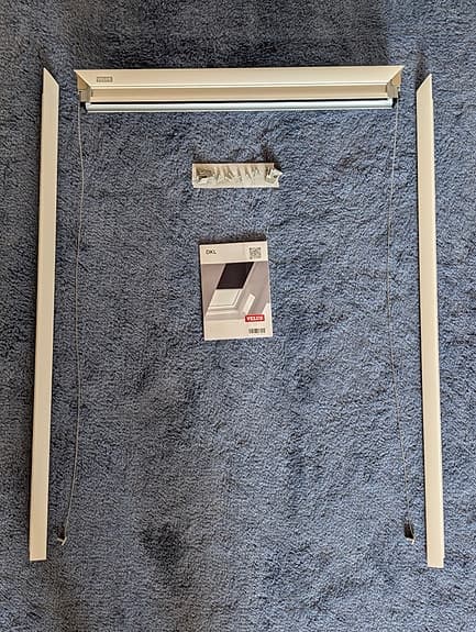 VELUX mörkläggningsgardin DKL F04 1025SWL