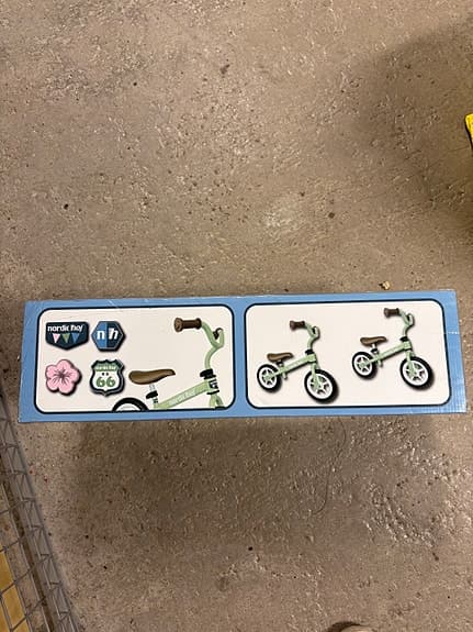 Nordic Hoj springcykel barncykel 10" grön