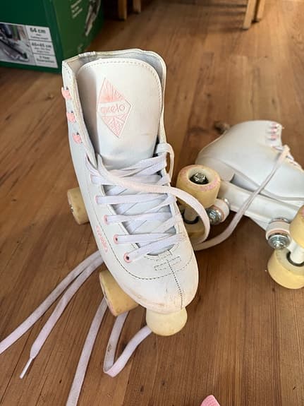 Oxelo rullskridskor barn storlek 37 vit