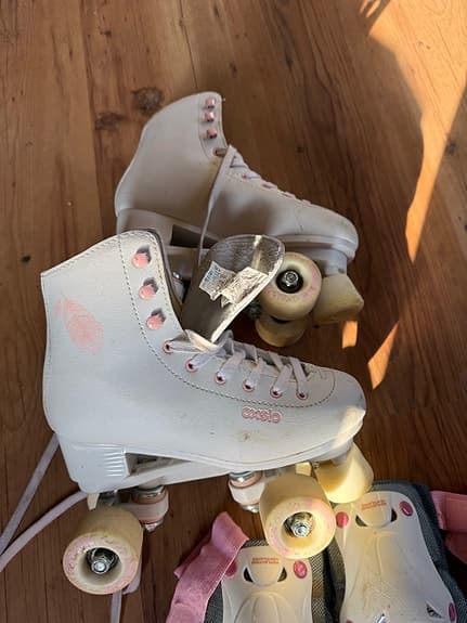 Oxelo rullskridskor barn storlek 37 vit