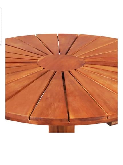 Oanvänt Utebord/trädgårdsbord 70 cm