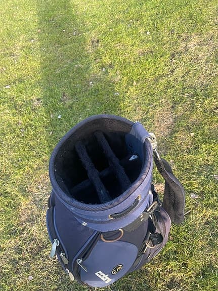 Cobra golfbag blå