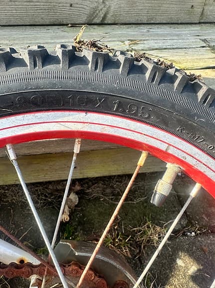 Crescent barncykel 16" vit