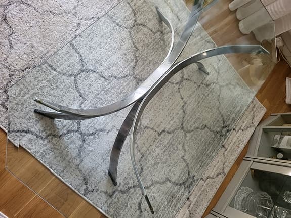 Soffbord Glas
