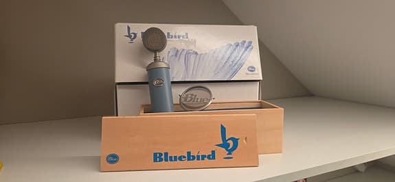 Blue Microphones Bluebird kondensatormikrofon blå