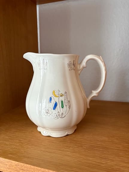Rörstrand kanna «Blomster»