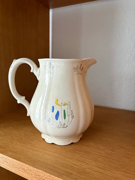 Rörstrand kanna «Blomster»