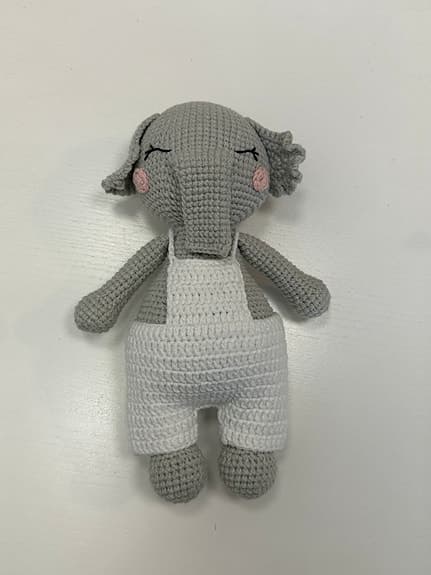 Elefant amigurumi set