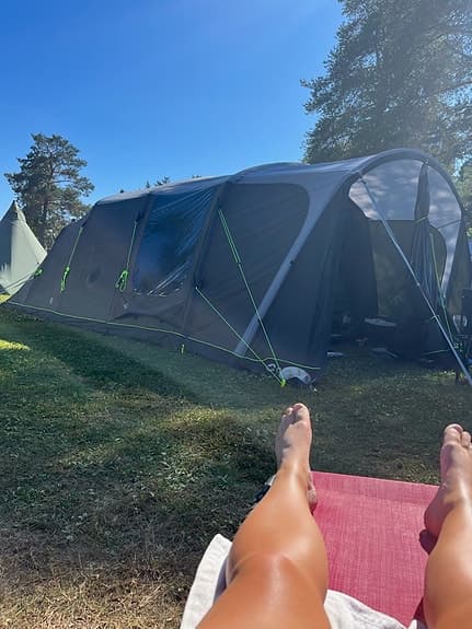 Luft Tält. Outwell Vermont 7 Air