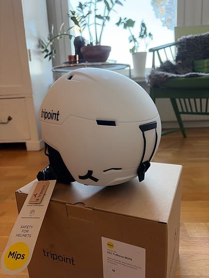 Skidhjälm Tripoint 201 Trdkova MIPS skid- och snowboardhjälm 54–58 cm vit