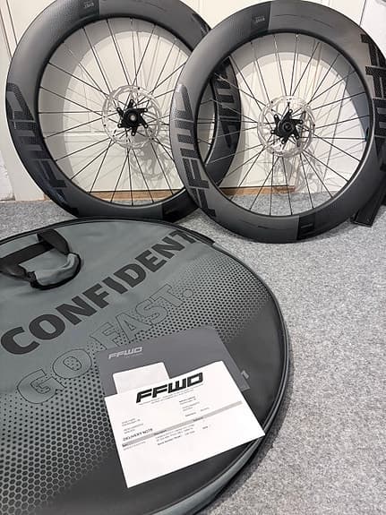 FFWD cykelhjulssats kolfiber skivbroms