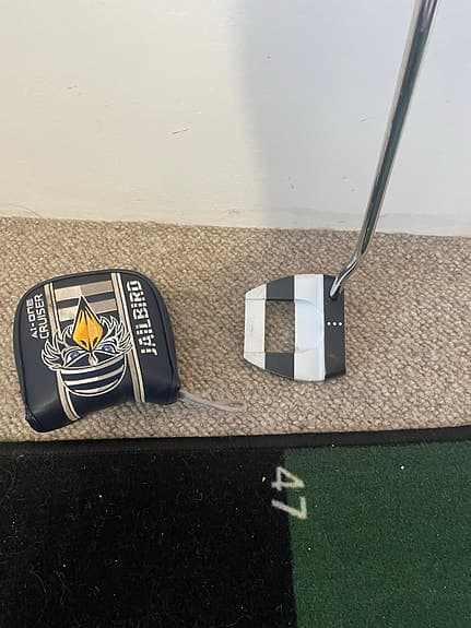 Odyssey Jailbird AI-One Cruiser Putter – 38” – Stroke Lab – Headcover