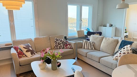 2 soffor från Mio, beige