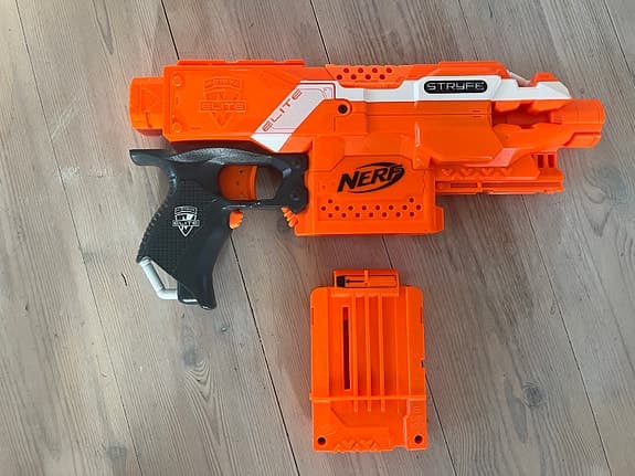 Nerf leksaksvapen set flera modeller