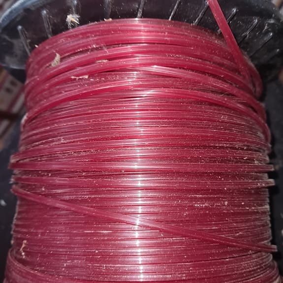 Trimmertråd ca 100meter kvar på rullen