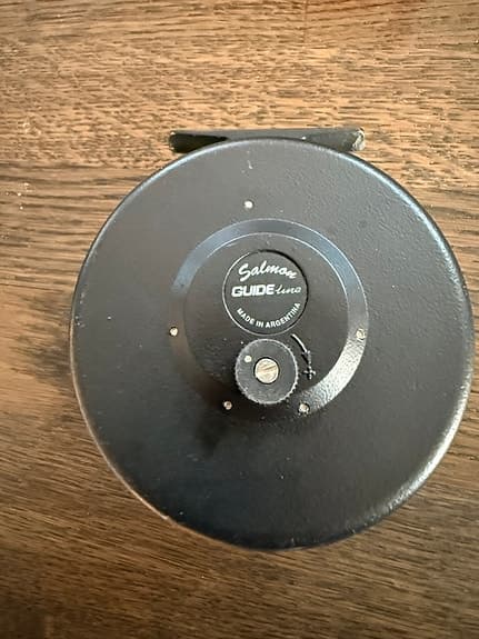 Salmon Guide Line flugrulle svart. Backing och fluglina inkluderat