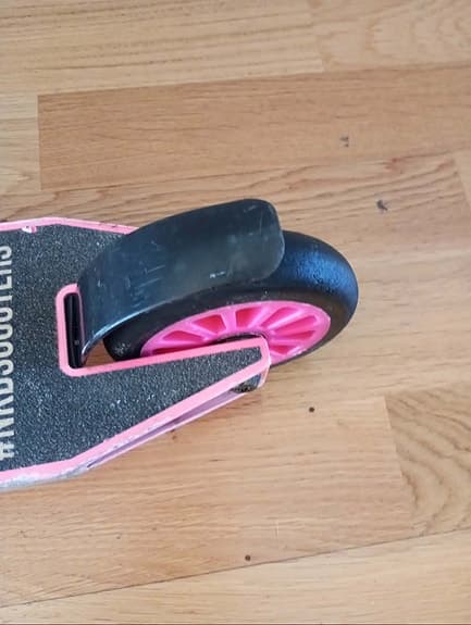 NKD sparkcykel rosa och svart