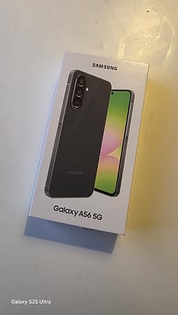 Samsung Galaxy A56 5G mobiltelefon 128 GB svart