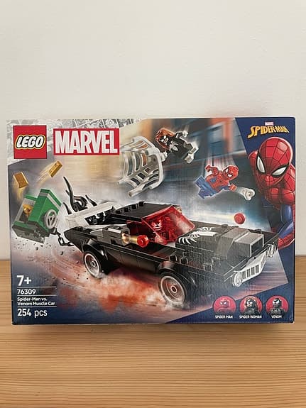 LEGO Marvel Spider-Man vs Venom Muscle Car byggset