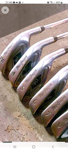 MacGregor Golfklubbor - Järnset (PW, 4, 5, 6, 7, 8)
