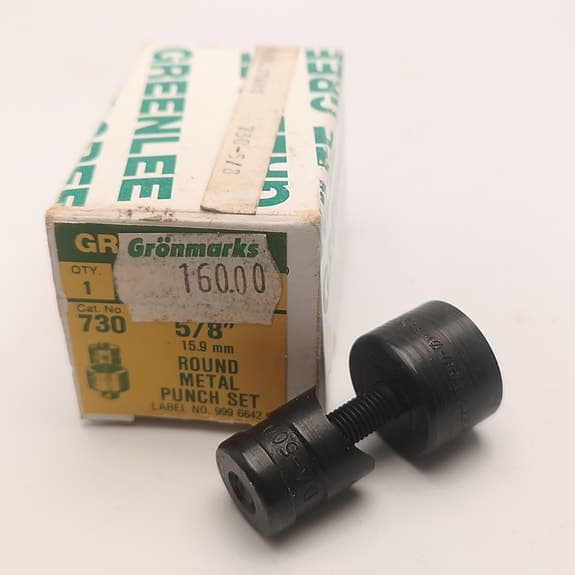 Greenlee 730 hålstans hålpunch 5/8" 15,9 mm