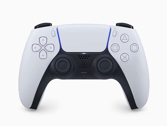 PS5 Kontroll Vit – Nyskick – TMR Uppgraderad