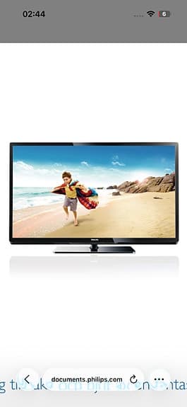 PHILIPS Full HD LED och Smart TV 32