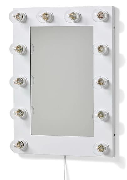 Mira sminkspegel med belysning