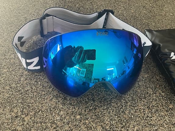 Bliz skidglasögon blå spegellins