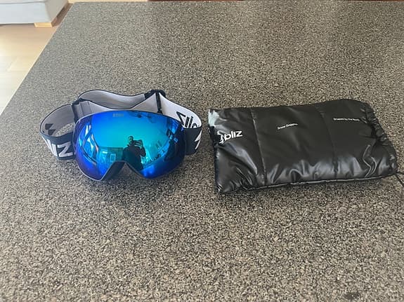 Bliz skidglasögon blå spegellins